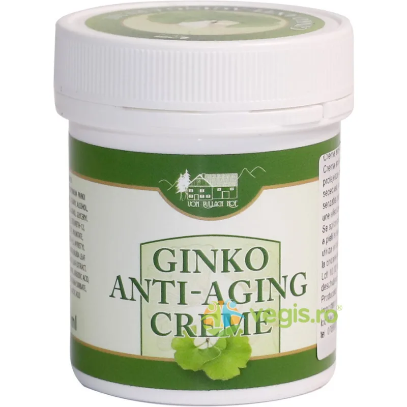 Crema Antirid cu Ginkgo Biloba 125ml — preț și oferte
