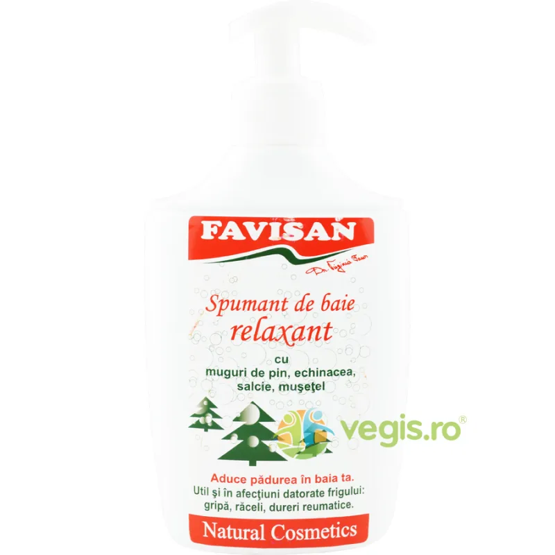 Spumant Relaxanat cu Muguri de Pin si Echinaceea 300ml Favisan — preț și oferte