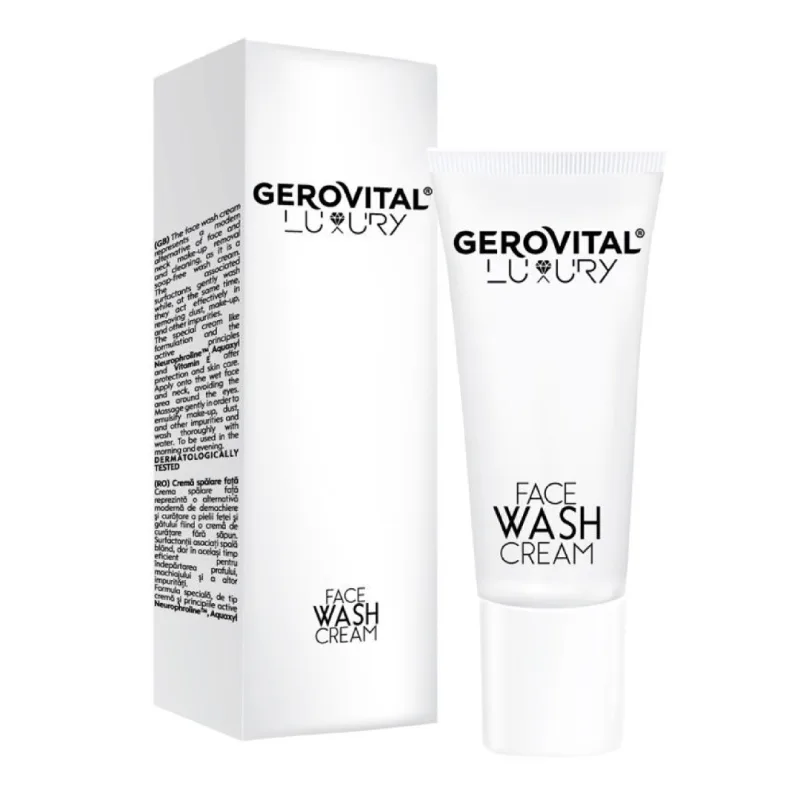 Crema pentru spalarea fetei Luxury, 100 ml, Gerovital FARMEC — preț și oferte