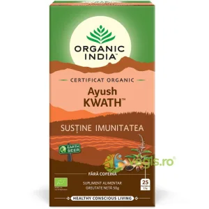 Ceai Tulsi (Busuioc Sfant) Ayush Kwath Ecologic/Bio 25dz