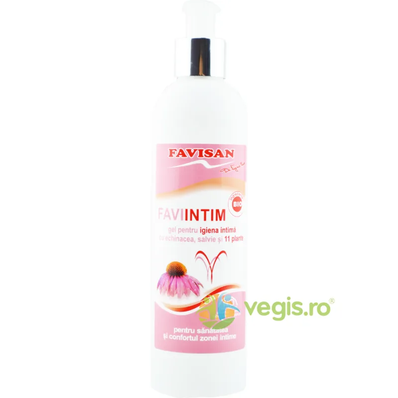 Gel pentru Igiena Intima cu Echinacea, Salvie si 11 Plante Favi Intim 250ml Favisan — preț și oferte