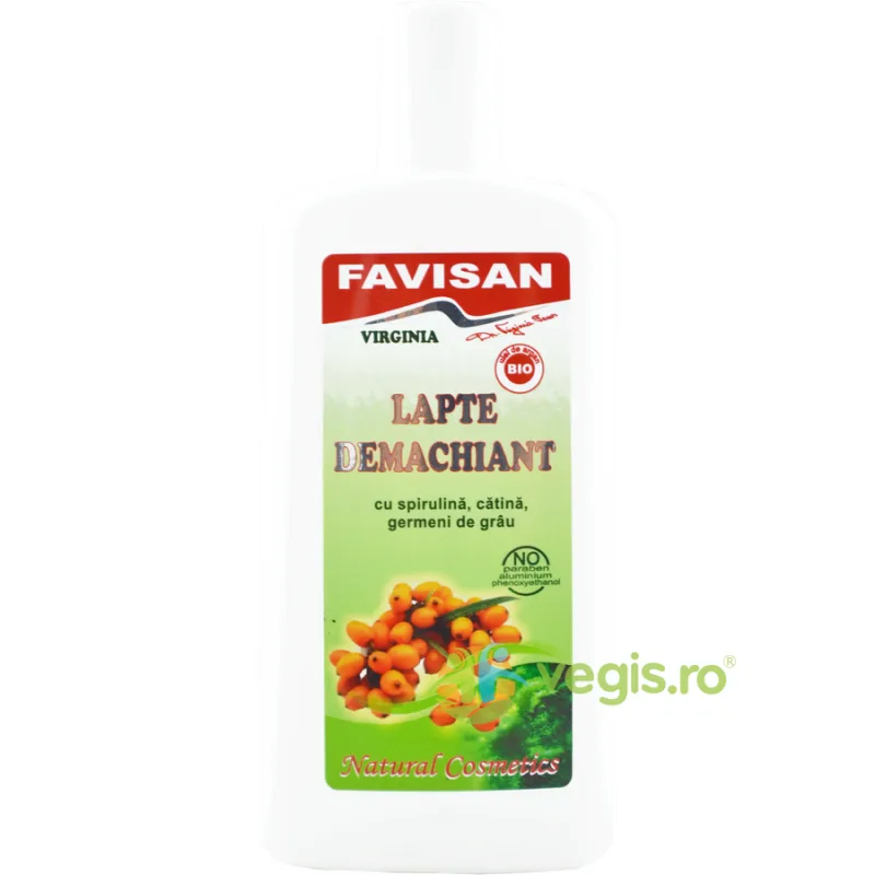 Lapte Demachiant cu Spirulina si Catina 125ml Favisan — preț și oferte
