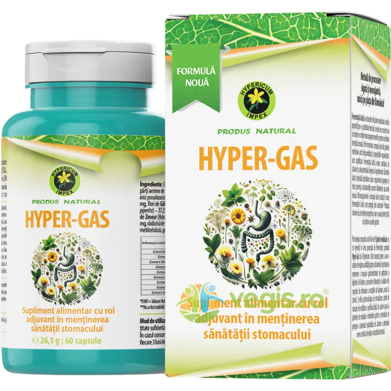 Hyper Gas 60cps Hypericum — preț și oferte