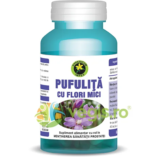 Pufulita cu Flori Mici 60cps Hypericum — preț și oferte