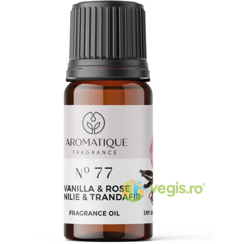 Ulei Aromat de Vanilie si Trandafir Nr. 77 10ml Aromatique — preț și oferte