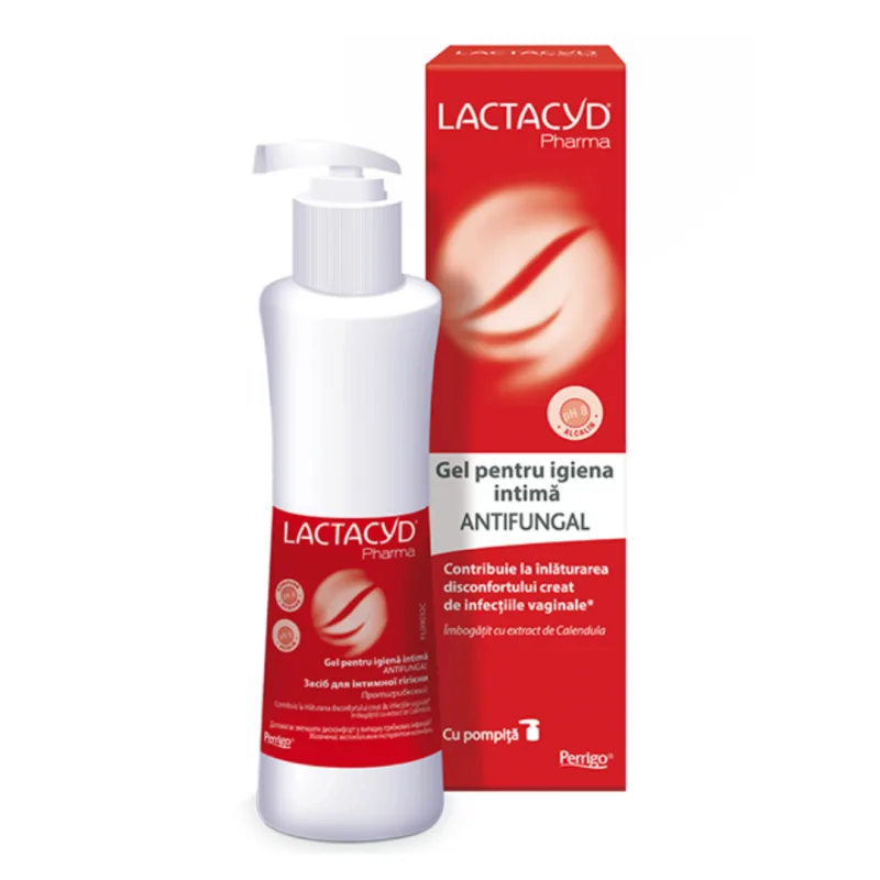 Gel pentru igiena intima Antifungal, 250 ml, Lactacyd PERRIGO — preț și oferte