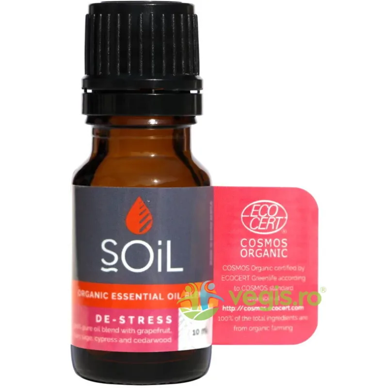 Antistres - Amestec de Uleiuri Esentiale Ecologic/Bio 10ml SOiL — preț și oferte