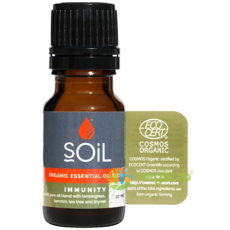 Imunitate - Amestec de Uleiuri Esentiale Ecologic/Bio 10ml SOiL — preț și oferte