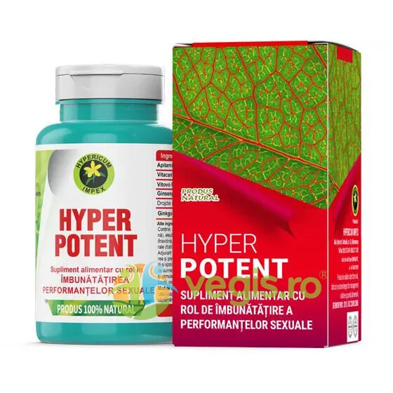 Hyper Potent 60cps Hypericum — preț și oferte