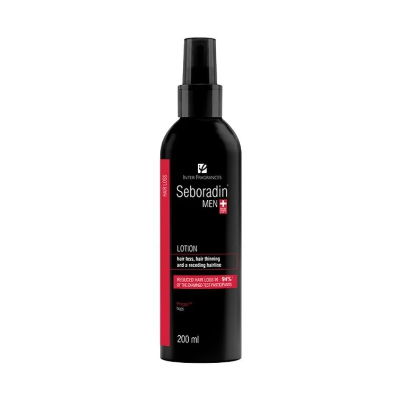 Lotiune pentru barbati impotriva caderii si raririi parului Men, 200 ml, Seboradin — preț și oferte