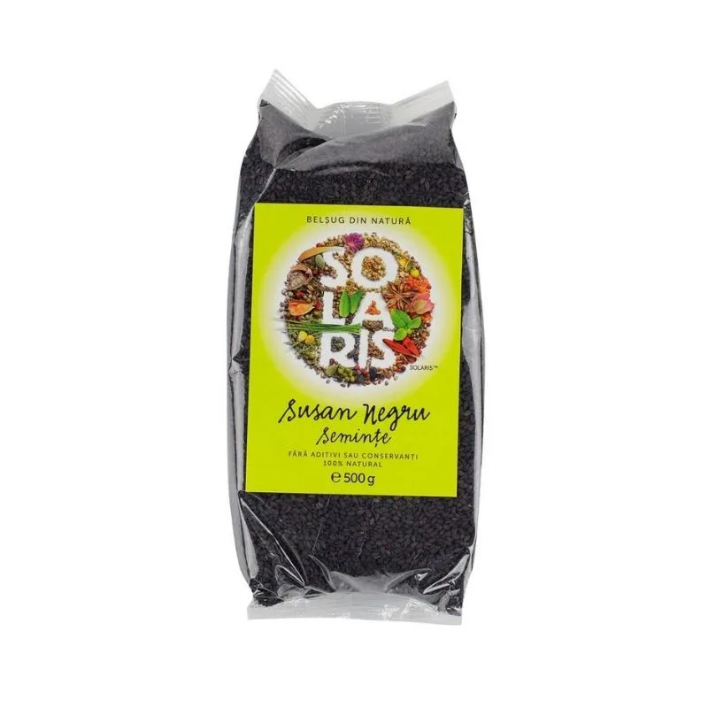 SOLARIS Susan negru seminte, 500g — preț și oferte