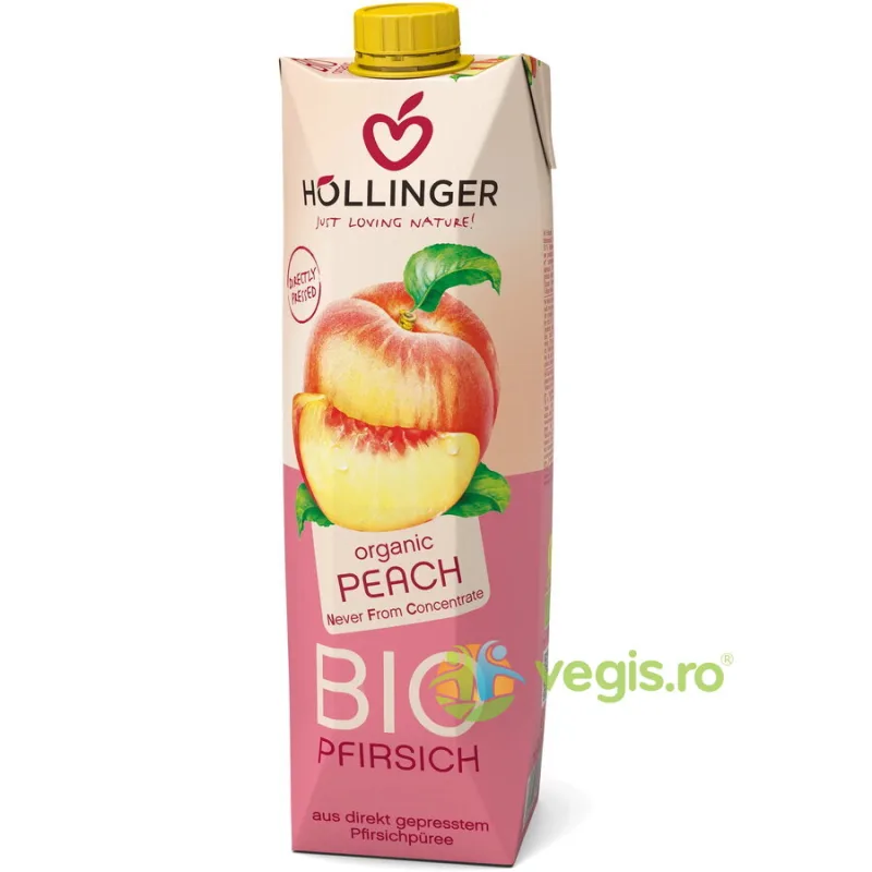 Nectar din Piersici Ecologic/Bio 1L HOLLINGER — preț și oferte