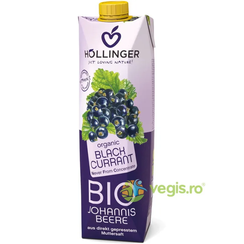 Nectar de Coacaze Negre Ecologic/Bio 1L HOLLINGER — preț și oferte