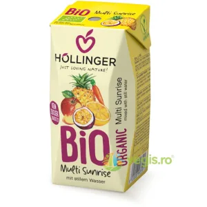 Suc din Amestec de Fructe Multi Sunrise cu Pai  fara Zahar Ecologic/Bio 200ml