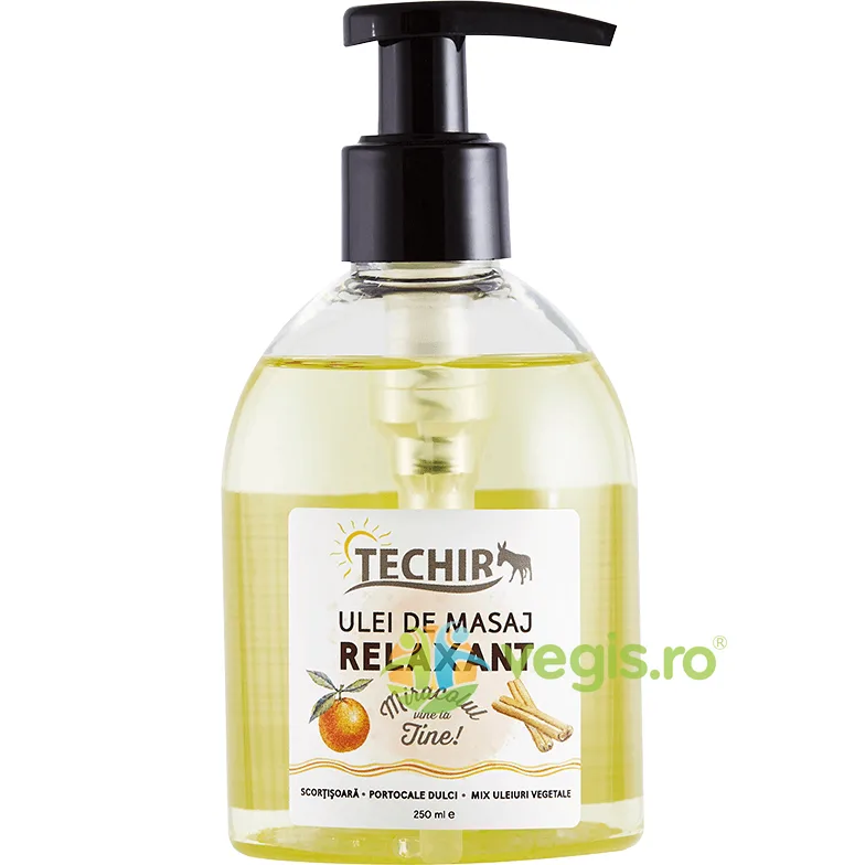 Ulei de Masaj Relaxant cu Scortisoara si Portocale 250ml TECHIRGHIOL FARMA COSMETICS — preț și oferte