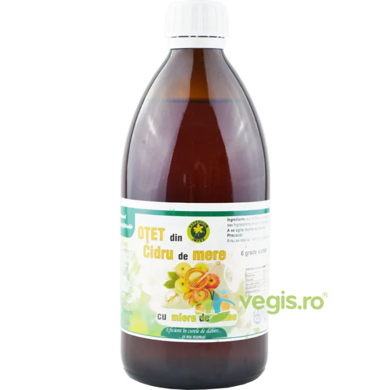 Otet din Cidru de Mere si Miere 500ml Hypericum — preț și oferte