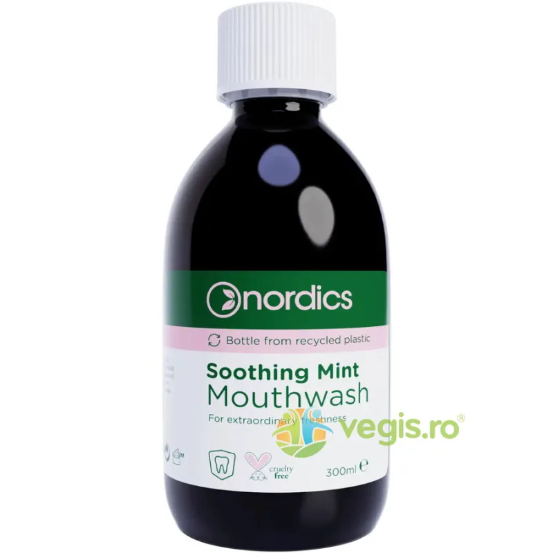 Apa de Gura cu Menta 300ml NORDICS — preț și oferte