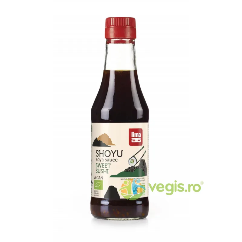 Sos de Soia Shoyu Sweet Sushi Ecologic/Bio 250ml LIMA — preț și oferte