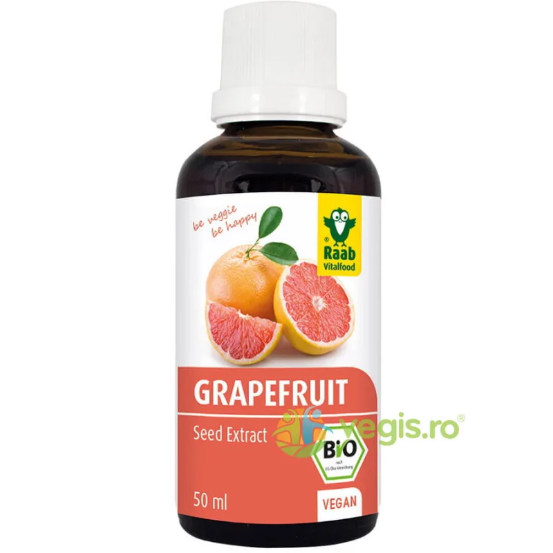 Extract din Samburi de Grapefruit Ecologic/Bio 50ml RAAB — preț și oferte