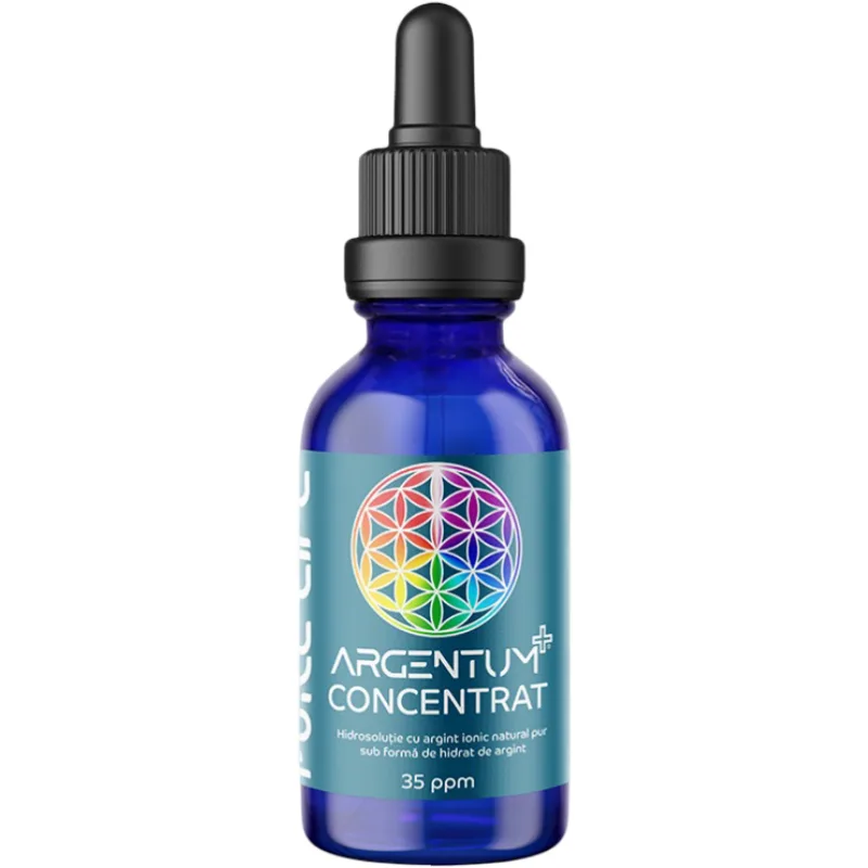 Argentum CONCENTRAT 35ppm cu Pipeta 30ml PURE LIFE — preț și oferte