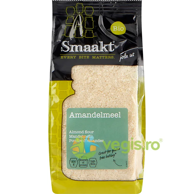 Faina de Migdale Ecologica/Bio 200g SMAAKT — preț și oferte
