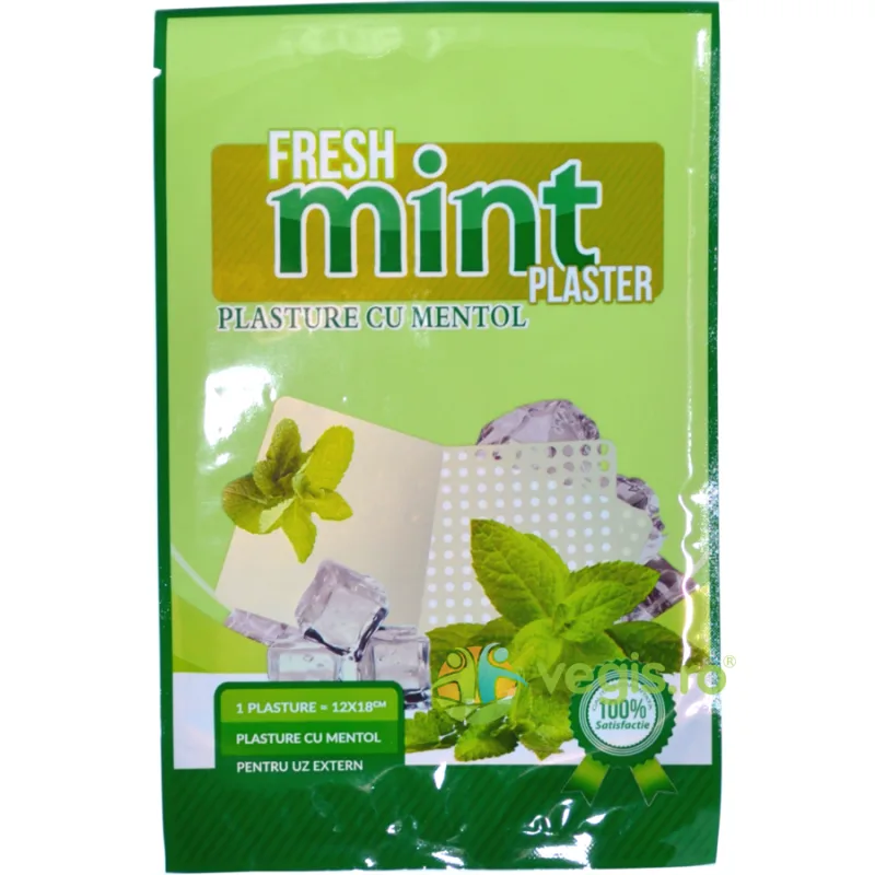 Plasture cu Mentol 12x18cm SENSSITIVE — preț și oferte