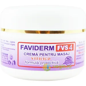 Crema pentru Masaj Vitiligo Faviderm 50ml