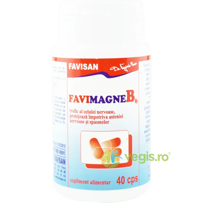 Favimagne B6 40cps Favisan — preț și oferte