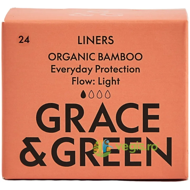 Absorbante (Panty Liners) din Bambus Organic 24buc Grace and Green — preț și oferte