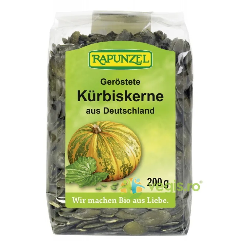 Seminte de Bostan Prajite Ecologice/Bio 200g Rapunzel — preț și oferte