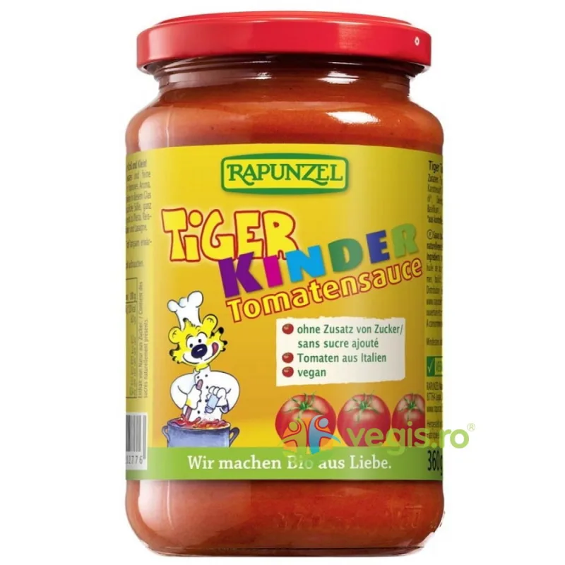 Sos de Tomate Tiger Ecologic/Bio 360g Rapunzel — preț și oferte