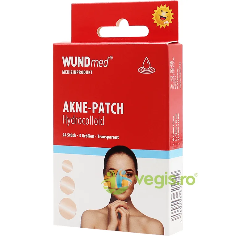 Plasturi Anti Acnee 3 Marimi x 24buc WUNDMED — preț și oferte
