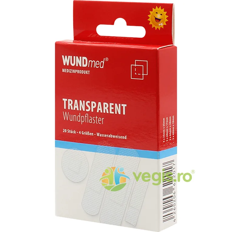 Plasturi Transparenti Combinati  x20buc WUNDMED — preț și oferte