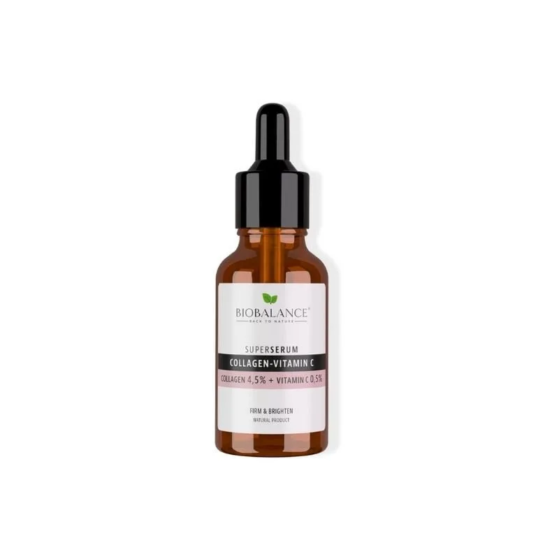 Super Serum Colagen 4,5% + Vitamina C 0,5%, 30 ml, Bio Balance — preț și oferte