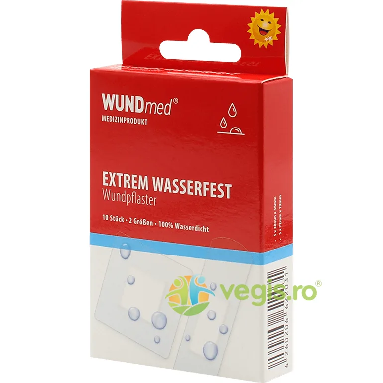 Plasturi Rezistenti la Apa x10buc WUNDMED — preț și oferte
