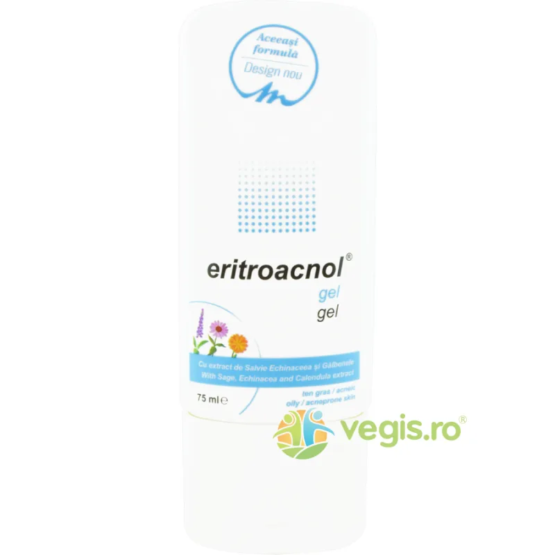Gel Antiacneic cu Salvie si Echinaceea Eritroacnol 75ml MEBRA — preț și oferte