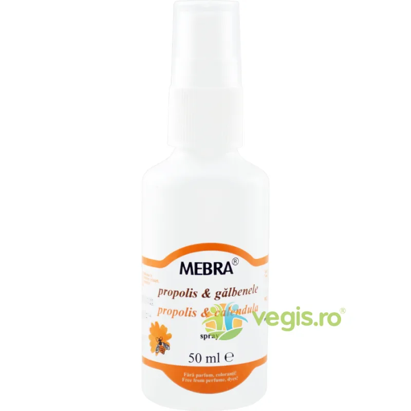 Spray cu Propolis si Galbenele 50ml MEBRA — preț și oferte