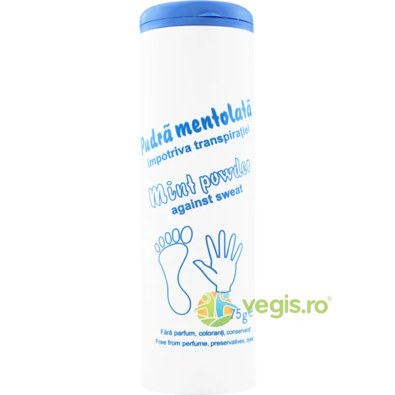 Pudra Mentolata Impotriva Transpiratiei 75g MEBRA — preț și oferte
