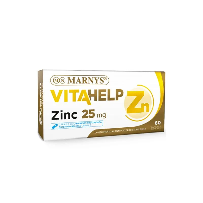 Zinc Vitahelp, 25 mg, 60 capsule, Marnys — preț și oferte