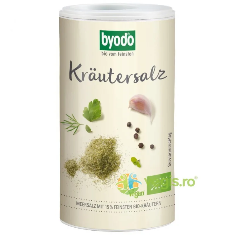Sare cu Plante Aromatice Ecologica/Bio 125g BYODO — preț și oferte
