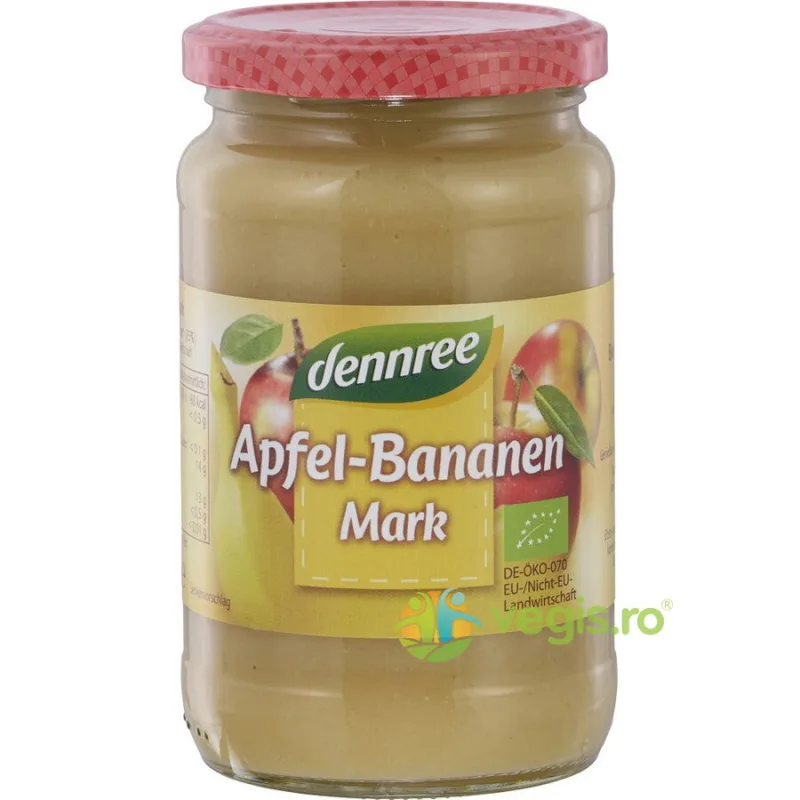 Piure de Mere cu Banane Ecologic/Bio 360g Dennree — preț și oferte