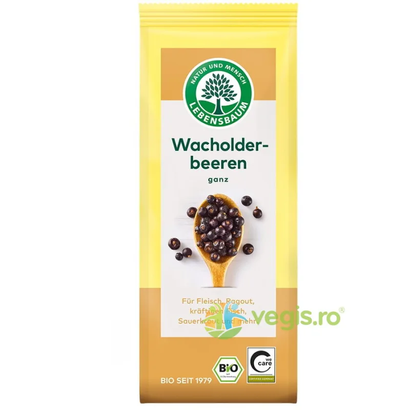 Boabe de Ienupar Ecologice/Bio 30g LEBENSBAUM — preț și oferte