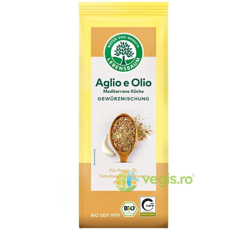 Condiment pentru Bucataria Mediteraneana Ecologic/Bio 40g LEBENSBAUM — preț și oferte