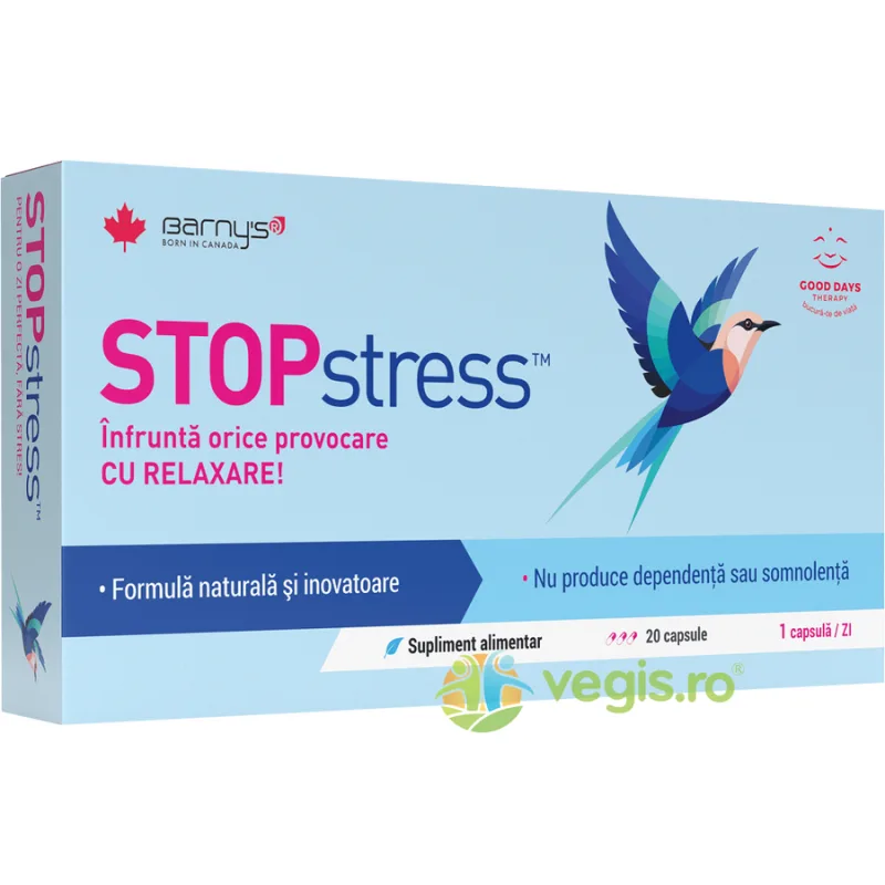 Stop Stress 20cps Good Days Therapy, BIOPOL — preț și oferte