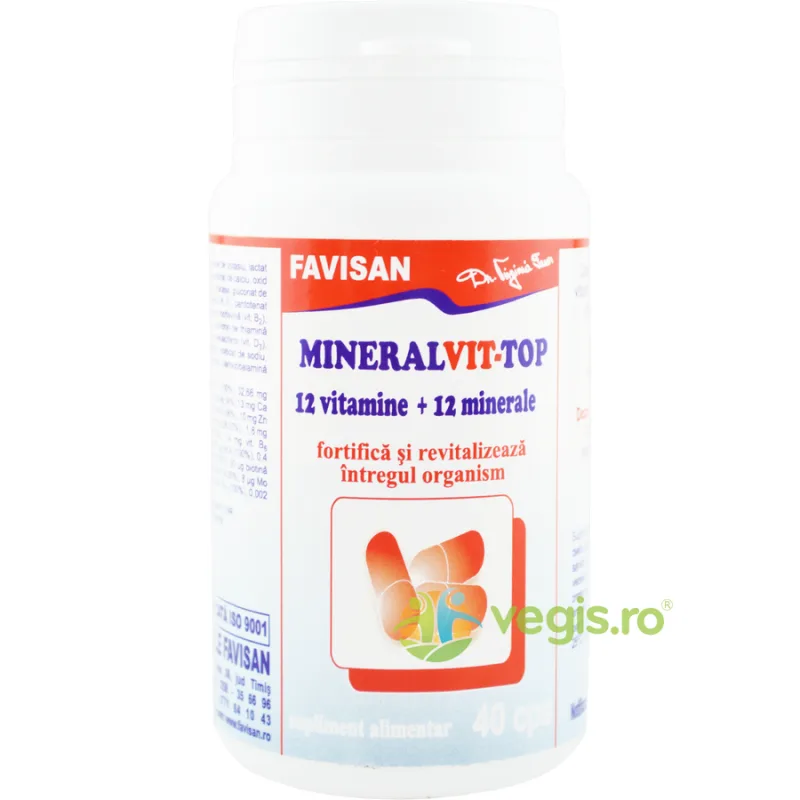 Mineralvit Top 40cps Favisan — preț și oferte
