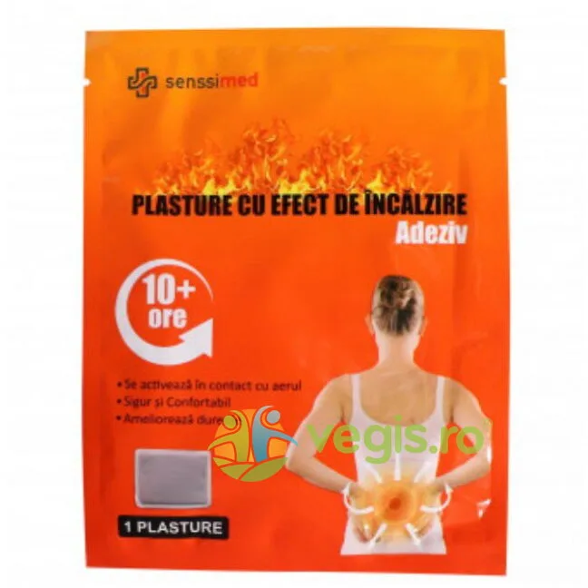 Plasture cu Efect de Incalzire 10x13cm SENSSIMED — preț și oferte