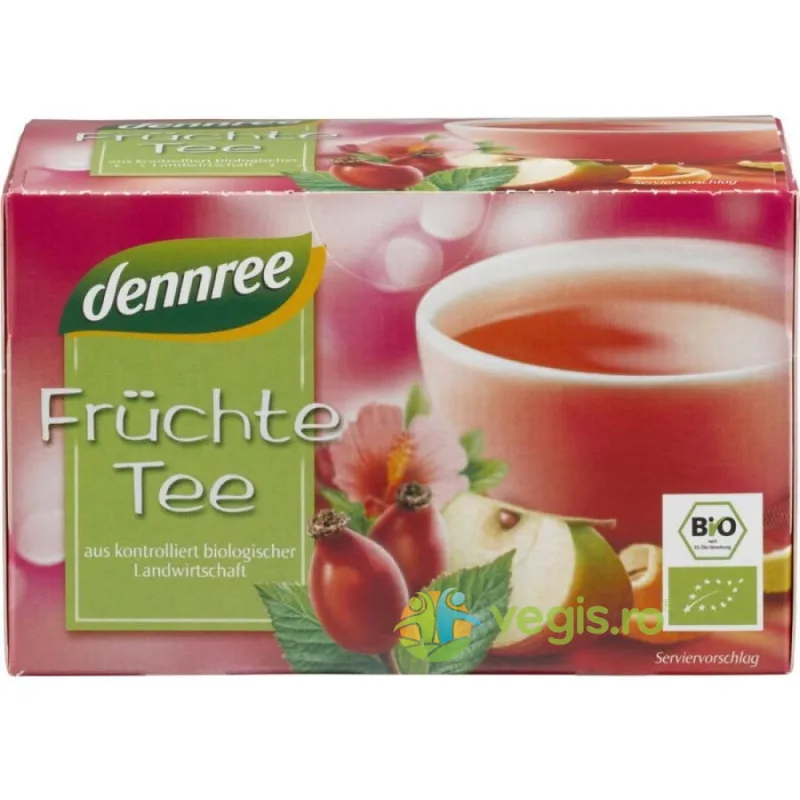 Ceai de Fructe Ecologic/Bio 20dz Dennree — preț și oferte