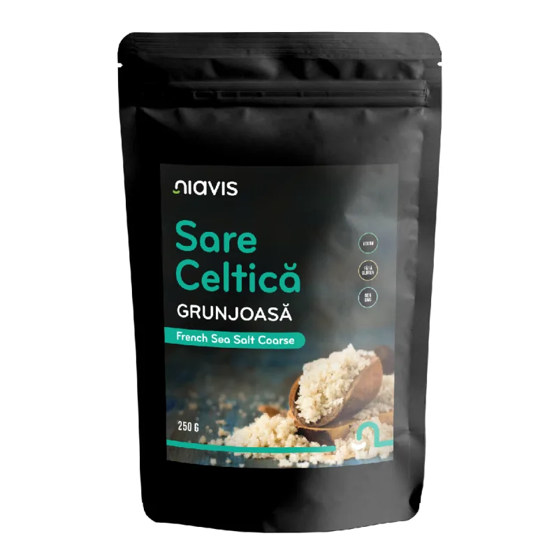 Sare Celtica Grunjoasa, 250g, Niavis — preț și oferte