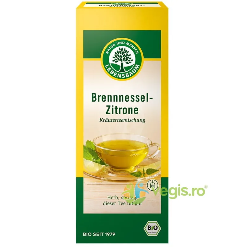 Ceai de Urzica si Lamaie Ecologic/Bio 20 plicuri LEBENSBAUM — preț și oferte