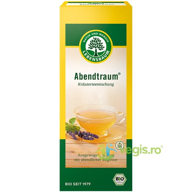 Ceai Vis de Seara Ecologic/Bio 20 plicuri LEBENSBAUM — preț și oferte